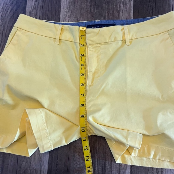 Tommy Hilfiger Yellow Hollywood Bermuda Shorts SZ 10 - Picture 11 of 14